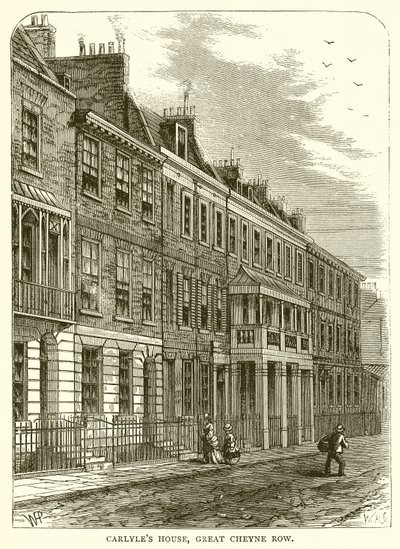 Huis van Carlyle, Great Cheyne Row door English School