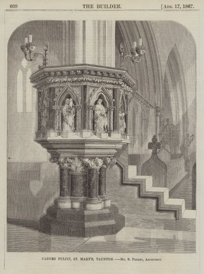 Gesneden Preekstoel, St Mary