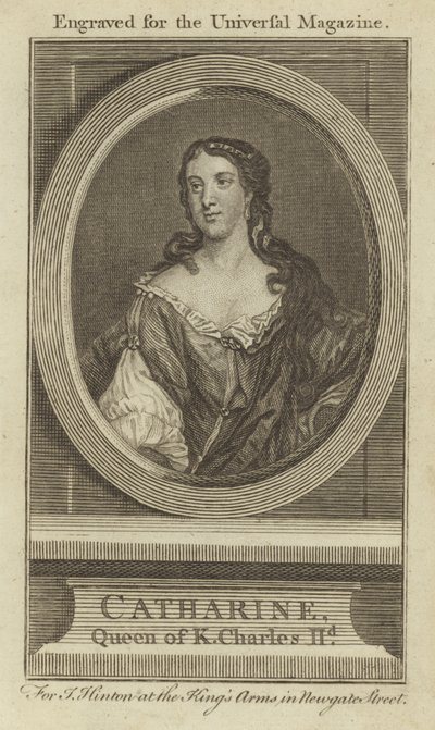 Catharina, Koningin van Koning Charles II door English School