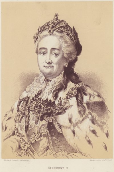 Catharina II van Rusland door English School