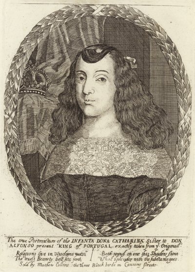 Catharina van Braganza door English School