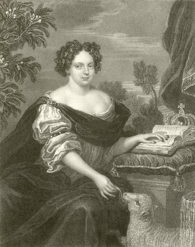 Catherine van Braganza, Koningin van Karel de Tweede door English School