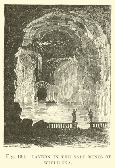 Grot in de zoutmijnen van Wieliczka door English School