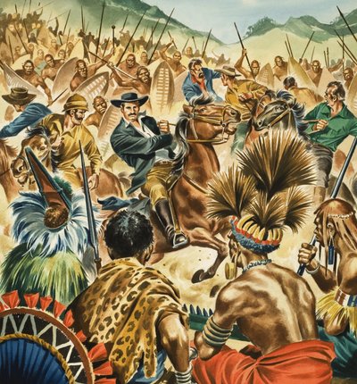 Cecil Rhodes - Koning van de Diamantvelden door English School