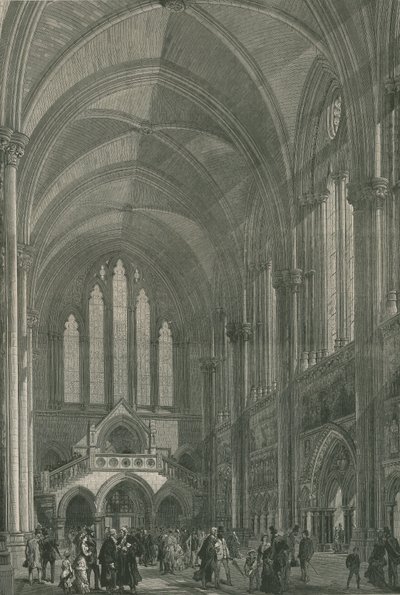 Centrale Hal van de Koninklijke Hoven van Justitie door English School