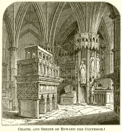 Kapel en schrijn van Eduard de Belijder door English School