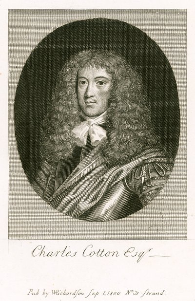 Charles Cotton door English School