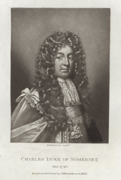 Charles Hertog van Somerset door English School