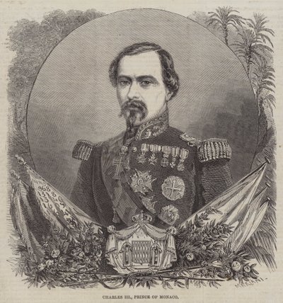 Karel III, Prins van Monaco door English School