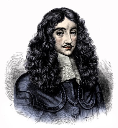 Karel II, Koning van Engeland, illustratie uit 