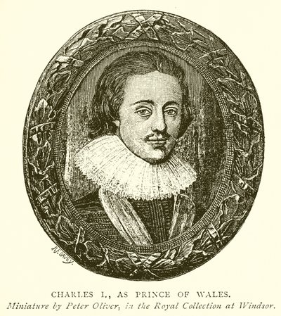 Charles I, als Prins van Wales door English School