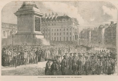Chelsea-pensionarissen die zich bij de processie voegen door English School