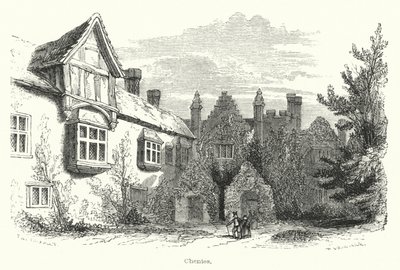 Chenies (gravure) door English School