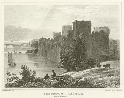 Chepstow Kasteel, Monmouthshire door English School
