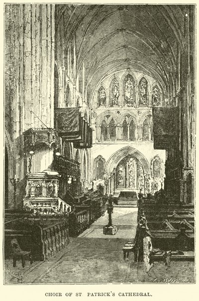 Koor van St Patricks Kathedraal door English School