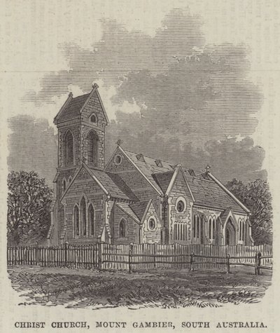 Christ Church, Mount Gambier, Zuid-Australië door English School