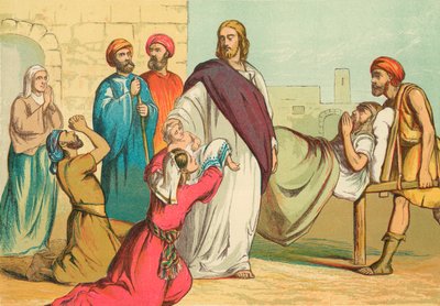 Christus geneest de zieken door English School