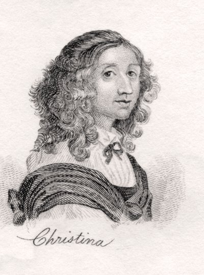 Christina van Zweden, uit Crabbs Historisch Woordenboek, gepubliceerd in 1825 door English School