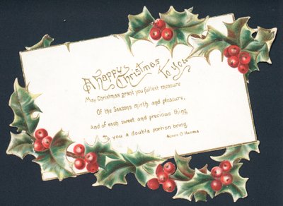 Kerstgedicht door English School