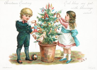 Kerstkaart door English School