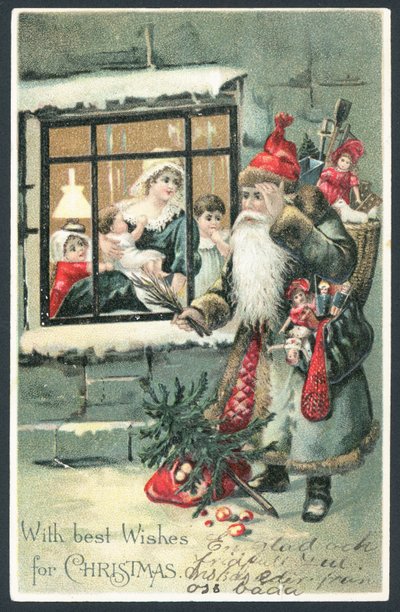 Kerstkaart door English School