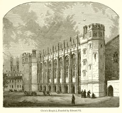 Christs Hospital, gesticht door Edward VI door English School