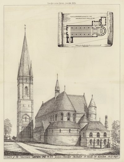 Kerk van de Hemelvaart, Lavender Hill, SW door English School