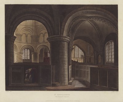 Kerk van het Heilig Graf (de Ronde Kerk), Cambridge door English School