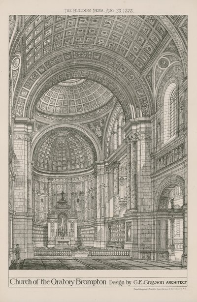 Kerk van het Oratorium Brompton door English School