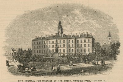 City Ziekenhuis voor Borstziekten, Victoria Park, Londen door English School