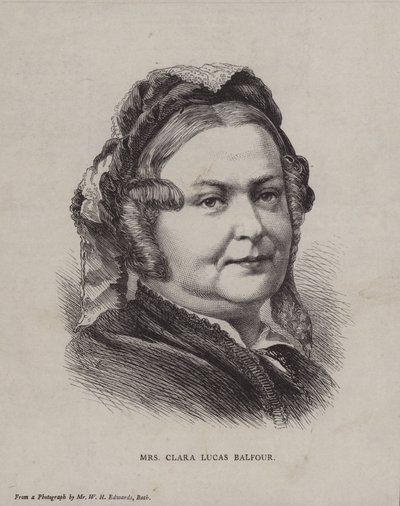 Clara Lucas Balfour, Engelse matigheidscampagnevoerder door English School