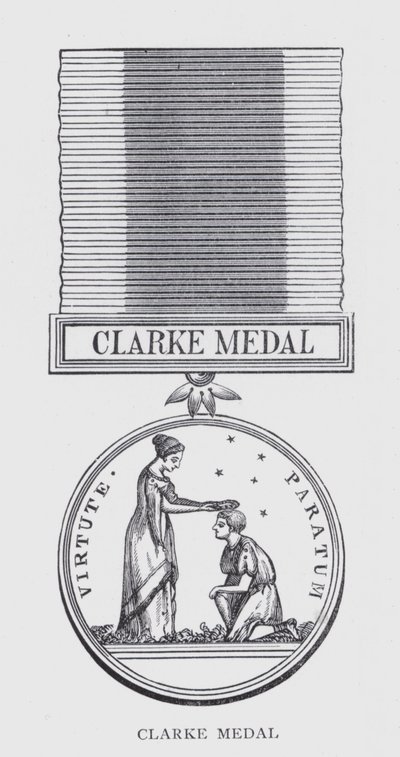 Clarke-medaille door English School