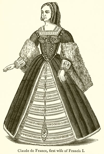 Claude van Frankrijk, Eerste Vrouw van Frans I door English School