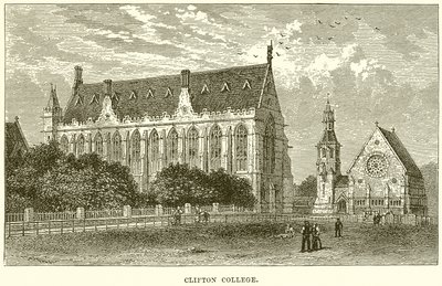 Clifton College door English School