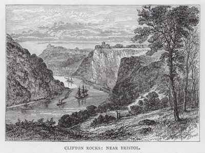 Clifton Rotsen, nabij Bristol door English School