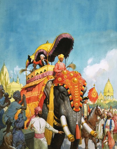 Clive van India door English School