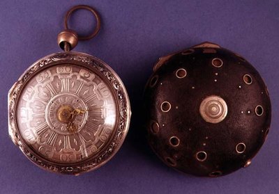 Koetsklok, met alarm en herhaling, door Cabrier uit Londen, ca. 1775 door English School