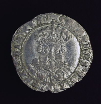 Munt met het hoofd van Hendrik VIII door English School