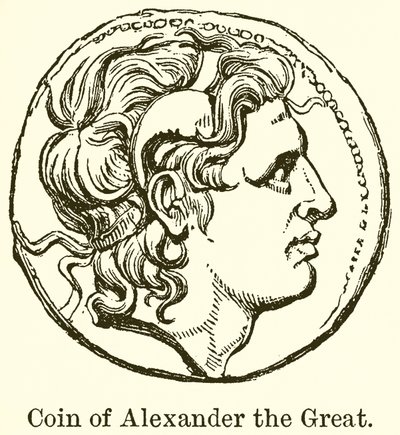 Munt van Alexander de Grote door English School