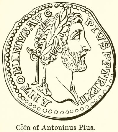 Munt van Antoninus Pius door English School