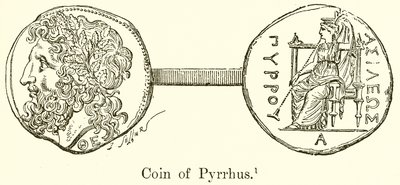 Munt van Pyrrhus door English School