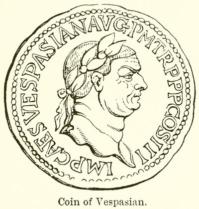 Munt van Vespasianus door English School