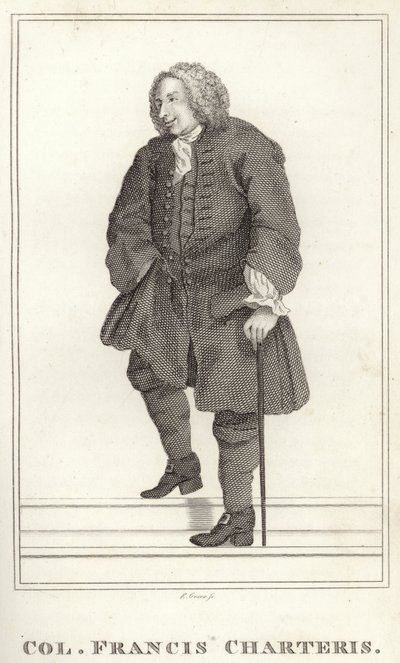 Kolonel Francis Charteris door English School
