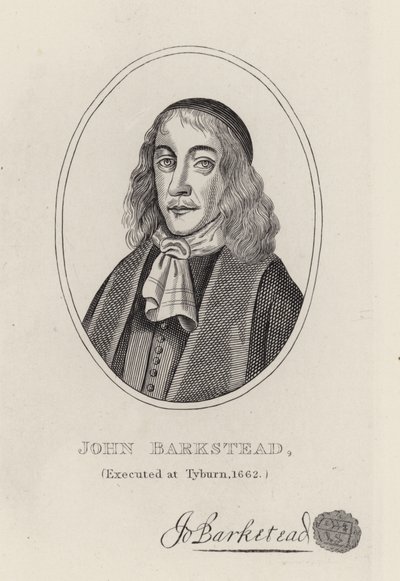 Kolonel John Barkstead door English School