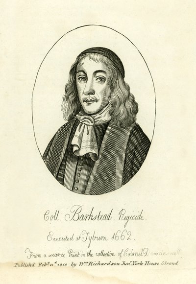 Kolonel John Barkstead door English School