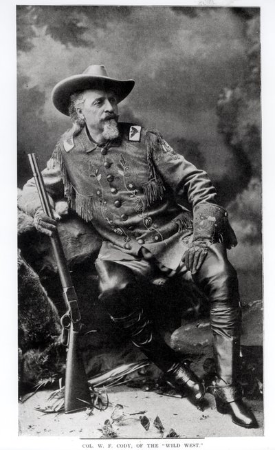 Kolonel William Frederick Cody, ook bekend als Buffalo Bill, 1903 door English School