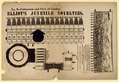 Colosseum en Uitzicht op Londen door English School