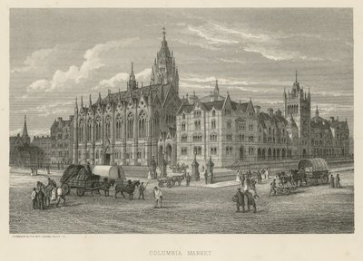 Columbia Market, Londen door English School