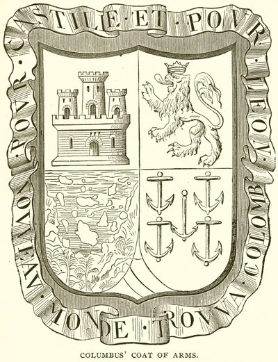 Columbus wapen door English School
