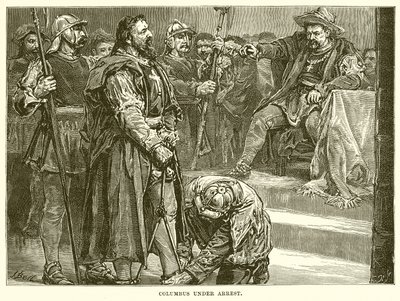 Columbus onder arrest door English School
